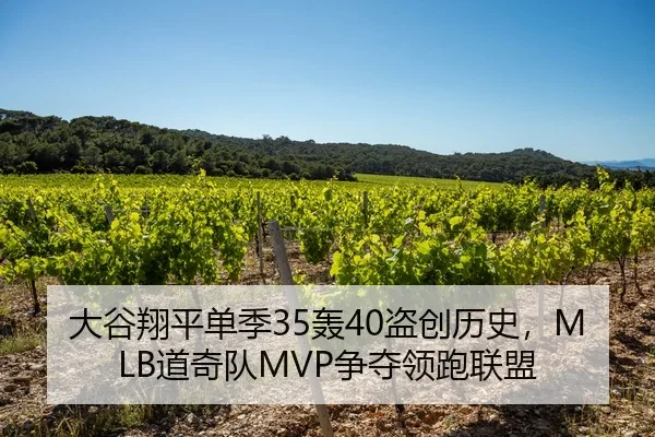 大谷翔平单季35轰40盗创历史，MLB道奇队MVP争夺领跑联盟